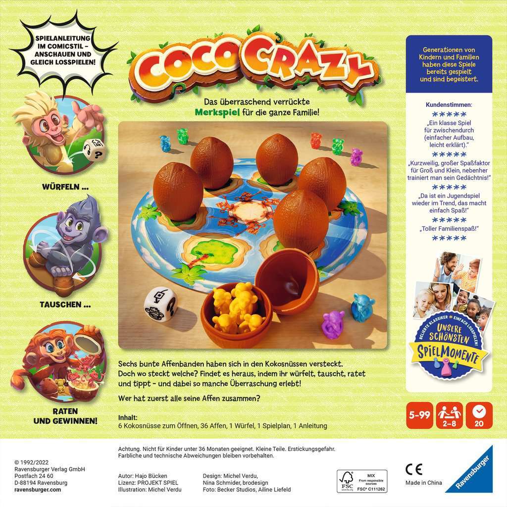 Ravensburger Spiel Coco Crazy