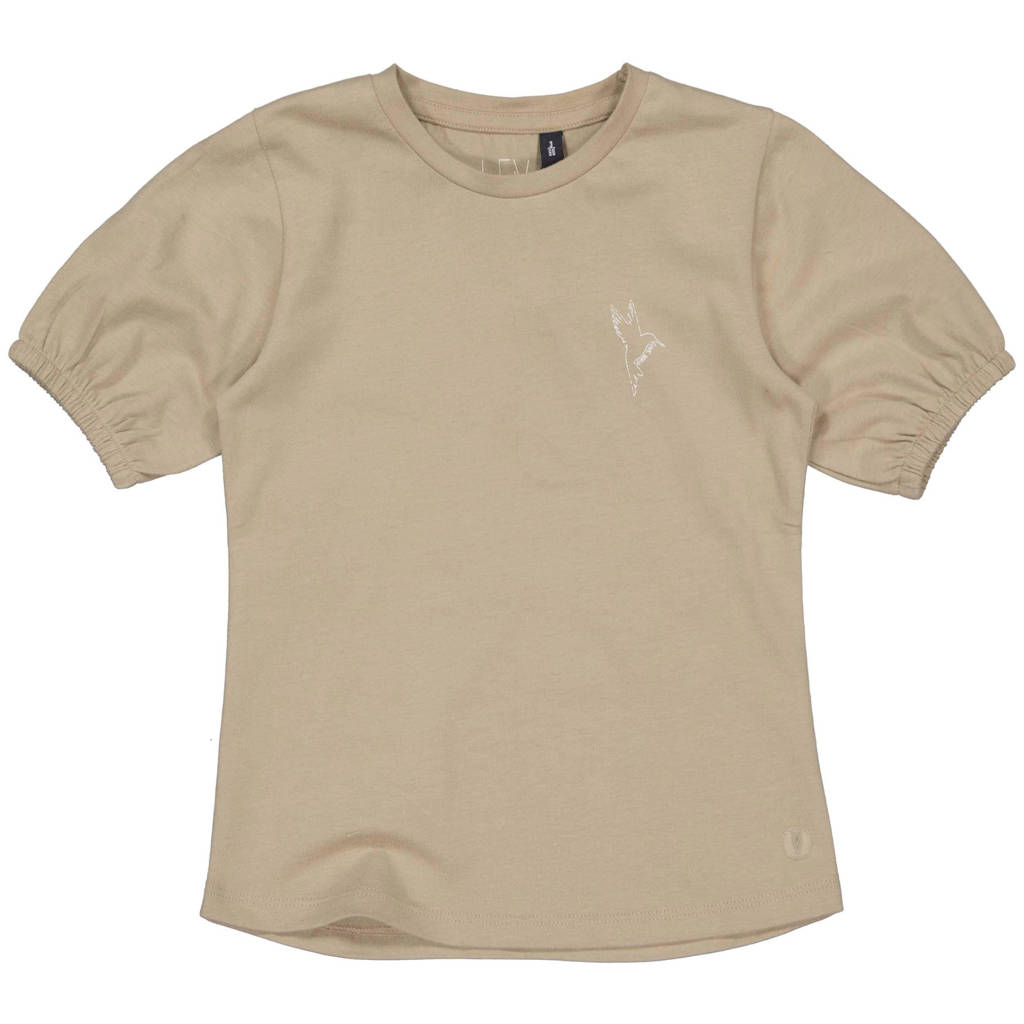 LEVV T-shirt MARLOES kameel