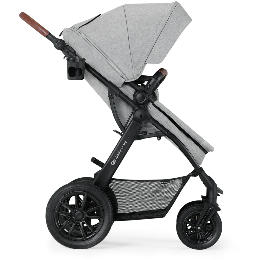 Kinderkraft Kombikinderwagen 3 in 1 XMOOV light gray