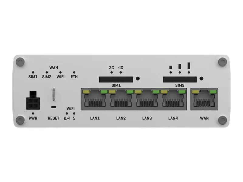 Teltonika RUTX14 - Trådløs router - WWAN 5-port switch - 1GbE - Wi-Fi 5 - Dual Band - 3G