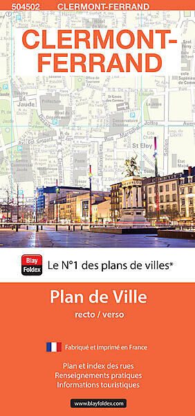 BLAY FOLDEX - PLAN DE CLERMONT FERRAND