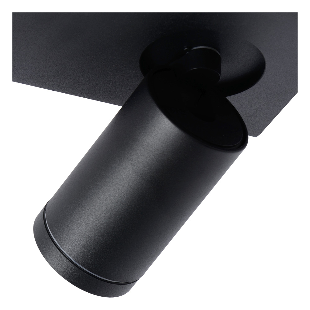 Lucide Taylor plafondlamp 4 spots 5W zwart