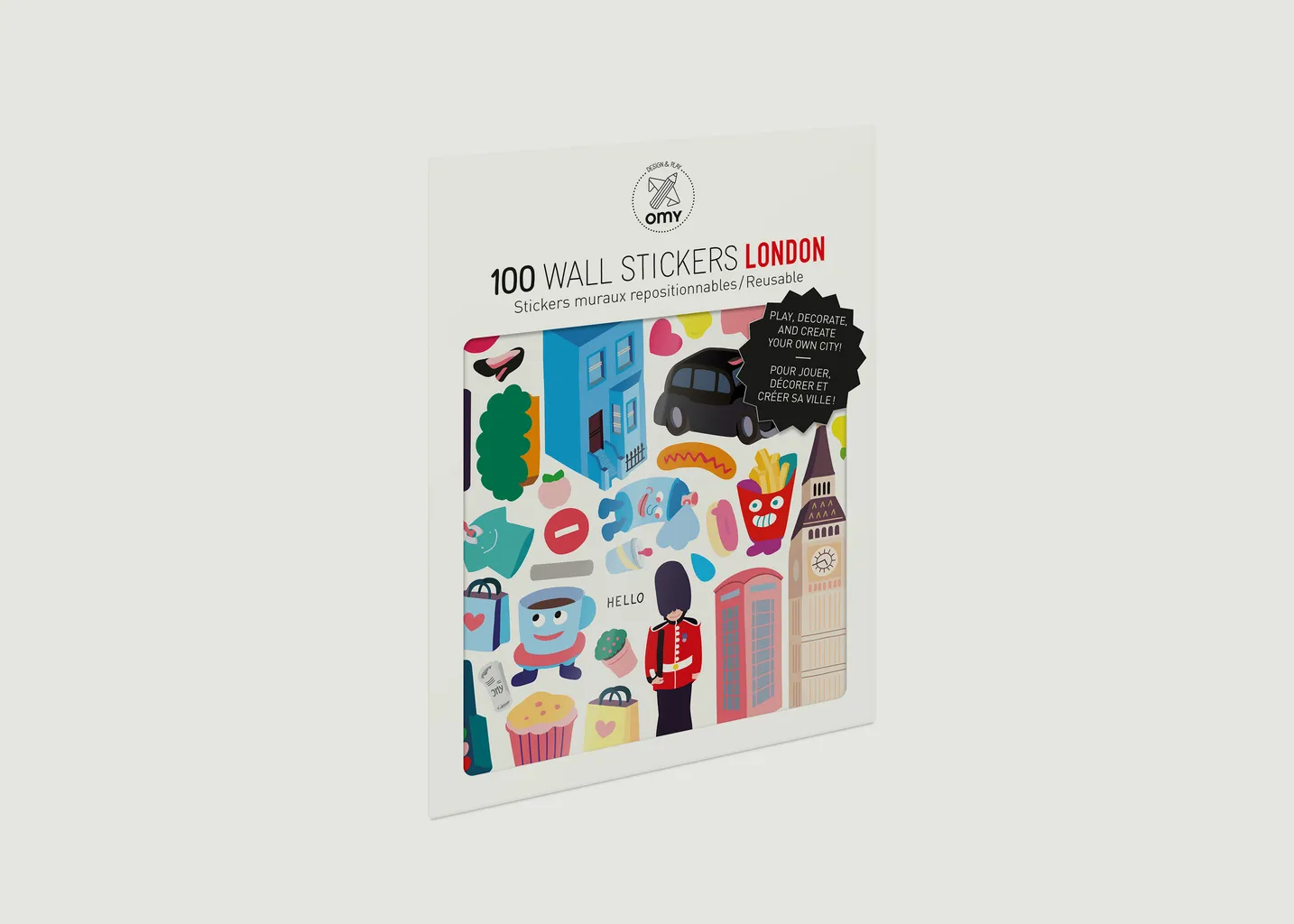 Stickers Londres Omy
