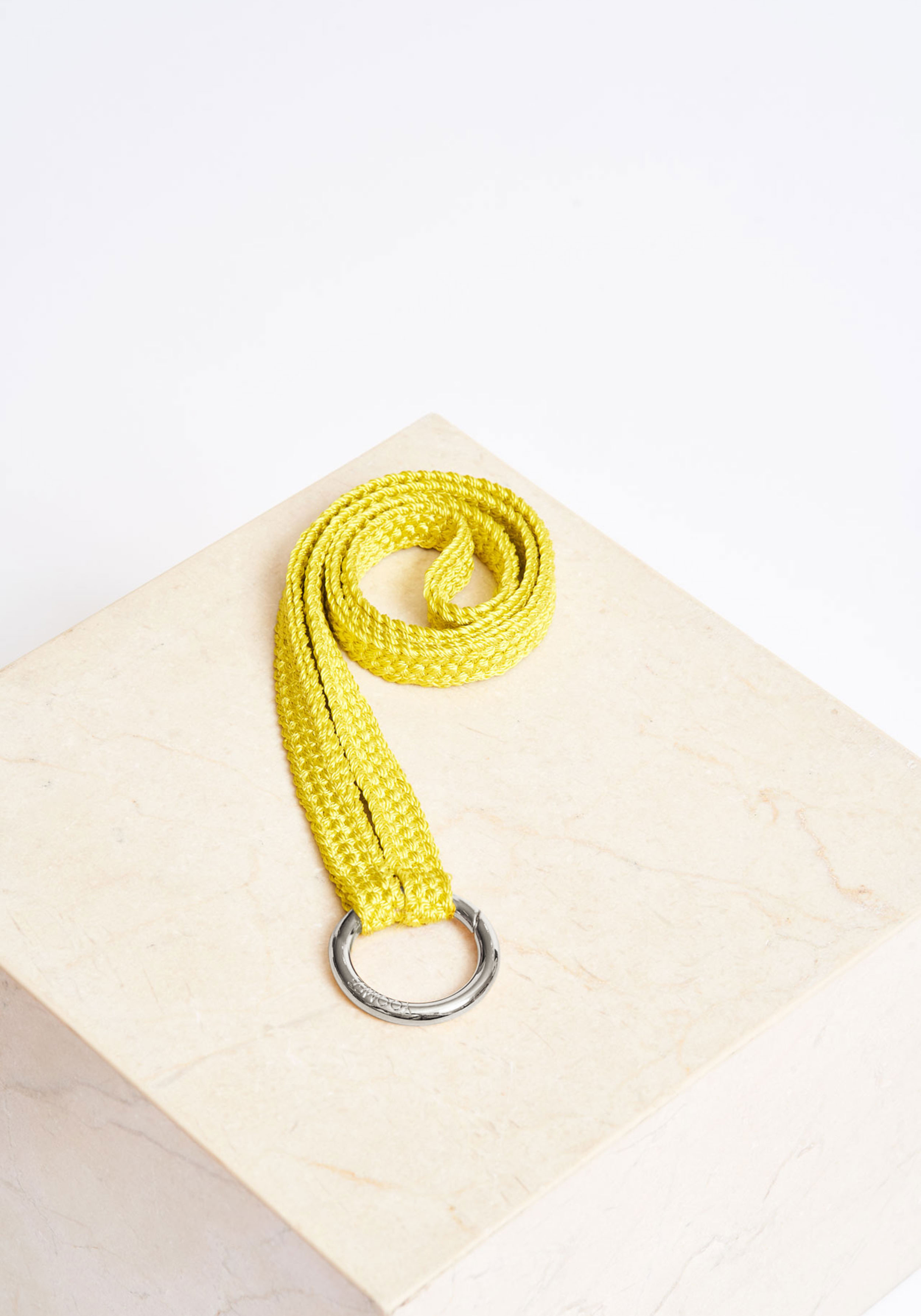YOOMEE Schlüsselband Keychain Fatima Neon Silver