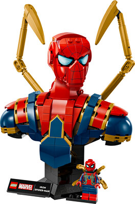 LEGO Super Heroes 76326 Byste av Iron Spider-Man