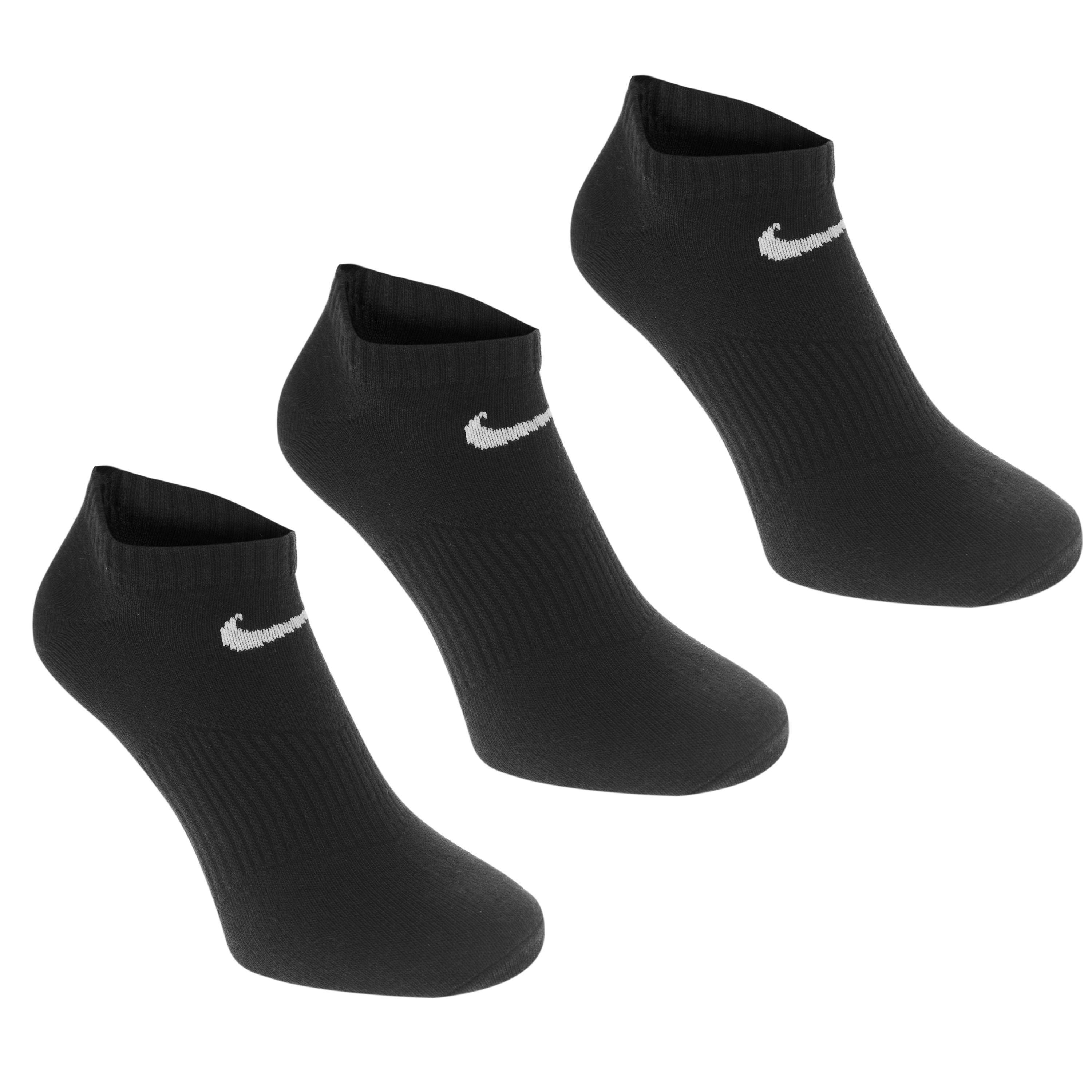 Nike 3 Pack Lightweight No-Show Training Socks