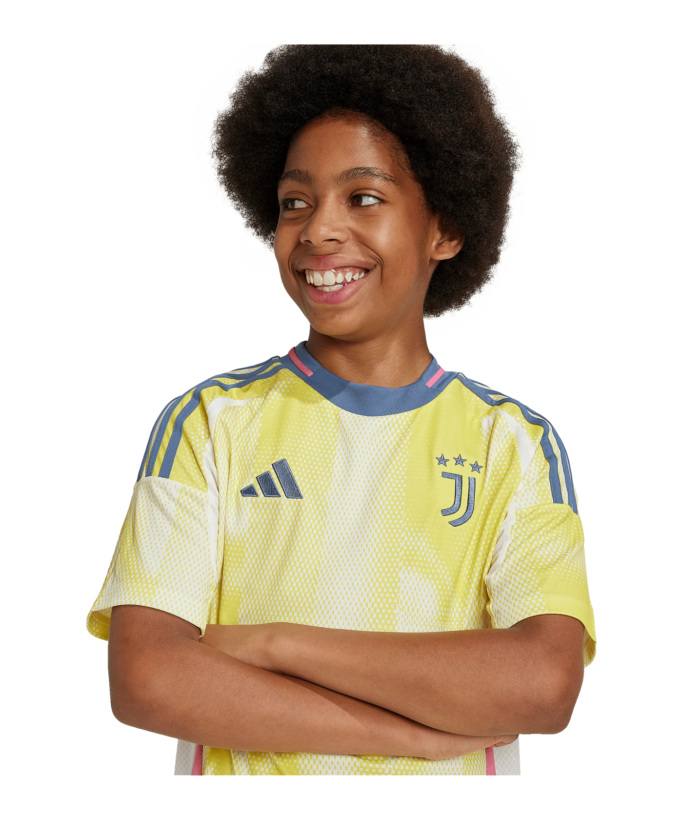 adidas Juventus Turin Trikot Away 2024/2025 Kids Gelb