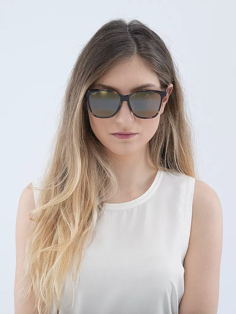 MAUI JIM Sonnenbrille H601 braun