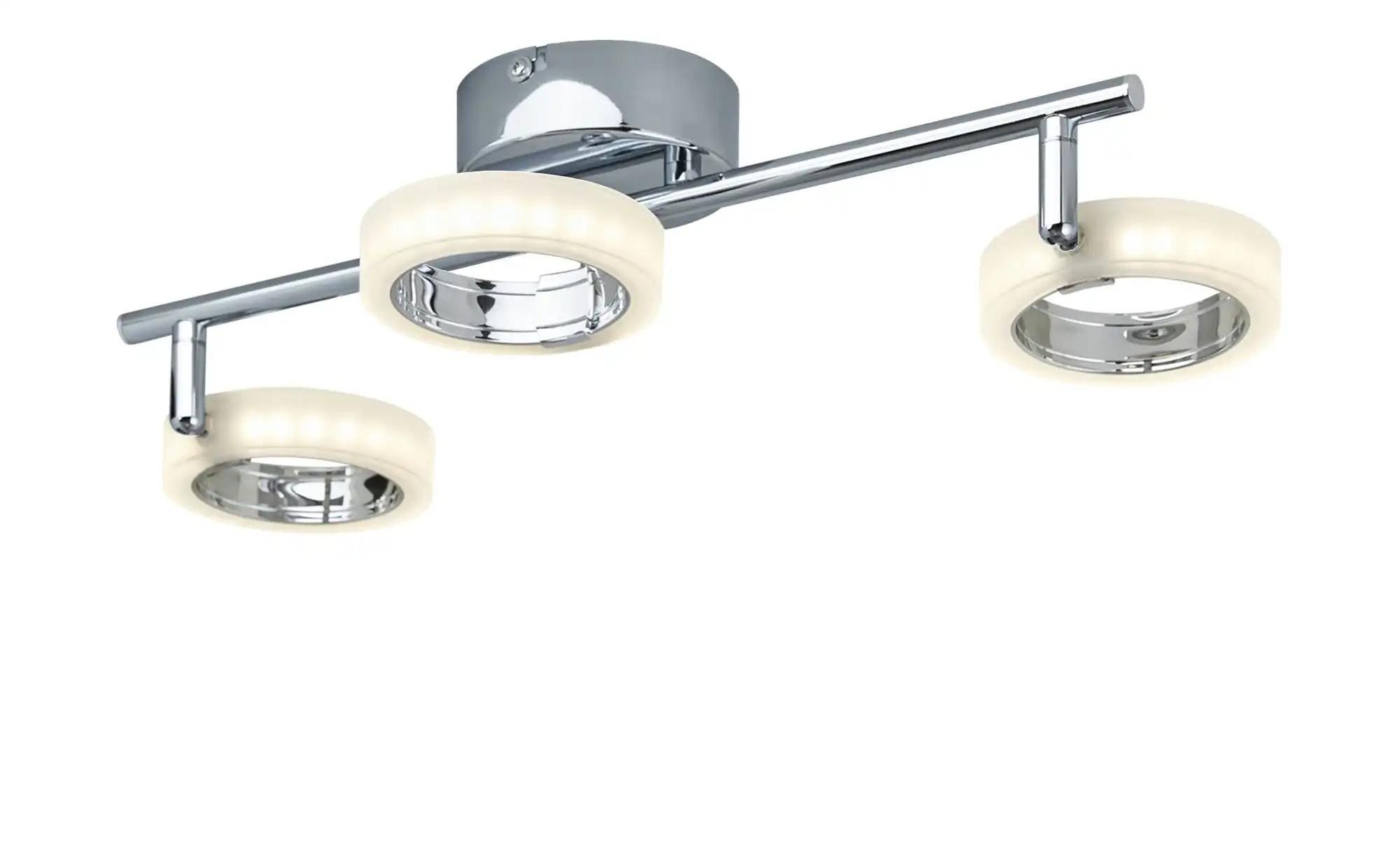 KHG LED-Deckenstrahler, 3-flammig, Acrylringe