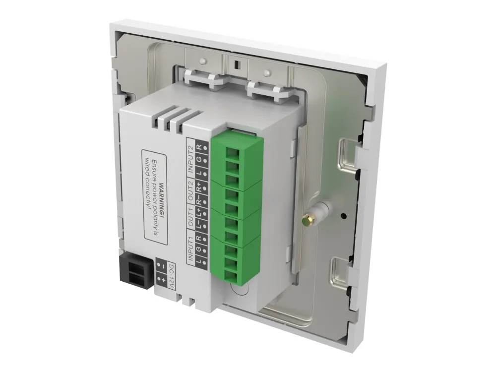 Vision TC3-AMP - Forstærker - 50 Watt (Total) - hvid