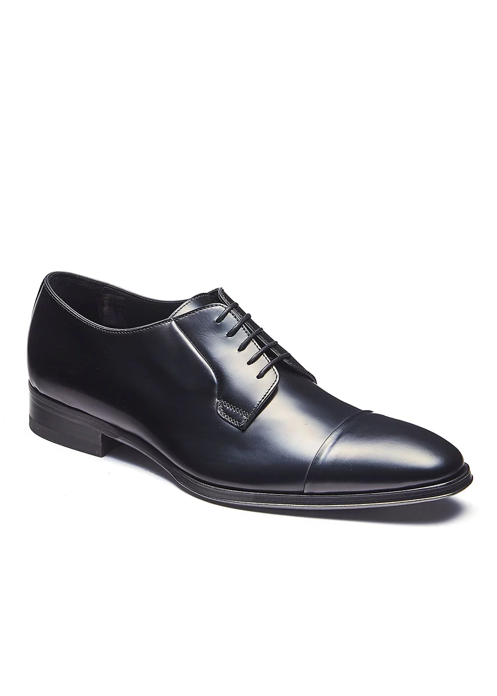 SPENCER CUIR BLACK