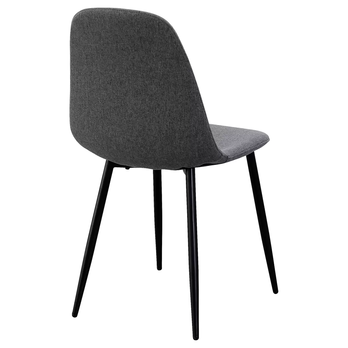 Stuhl Maria II grau,schwarz