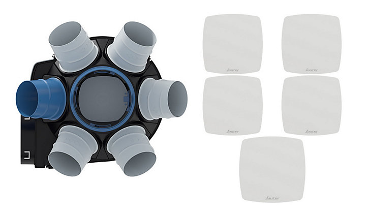 VMC simple flux auto-réglable Sauter Agalina pour grand logement
