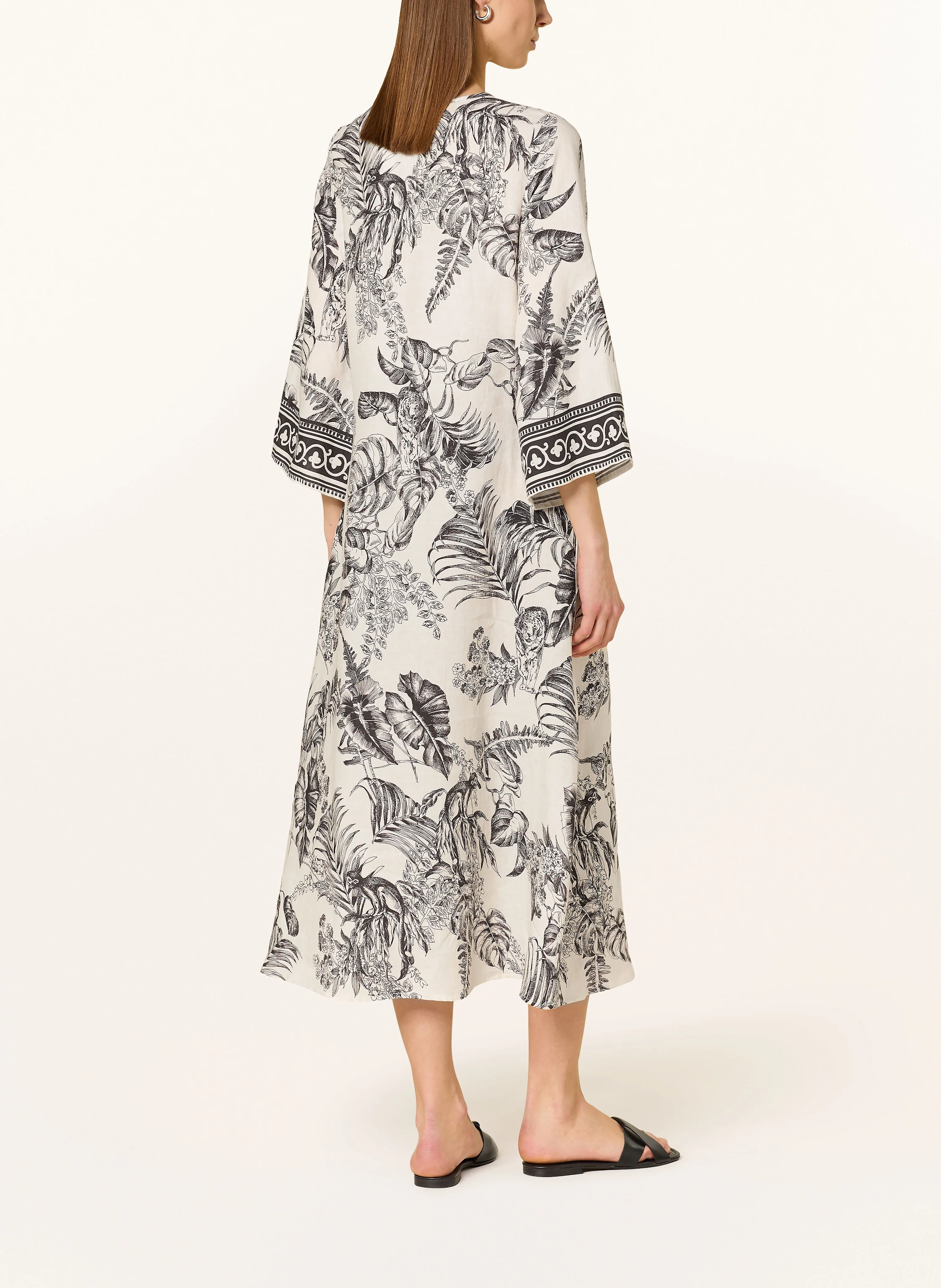 ANGOOR Leinenkleid SABA mit 3/4-Arm