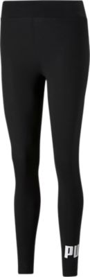 PumaESS Logo Leggings - schwarz