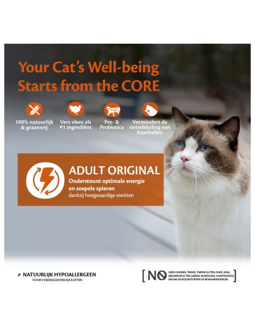 Wellness Core Grain Free Cat Original Kalkoen&Kip - Kattenvoer