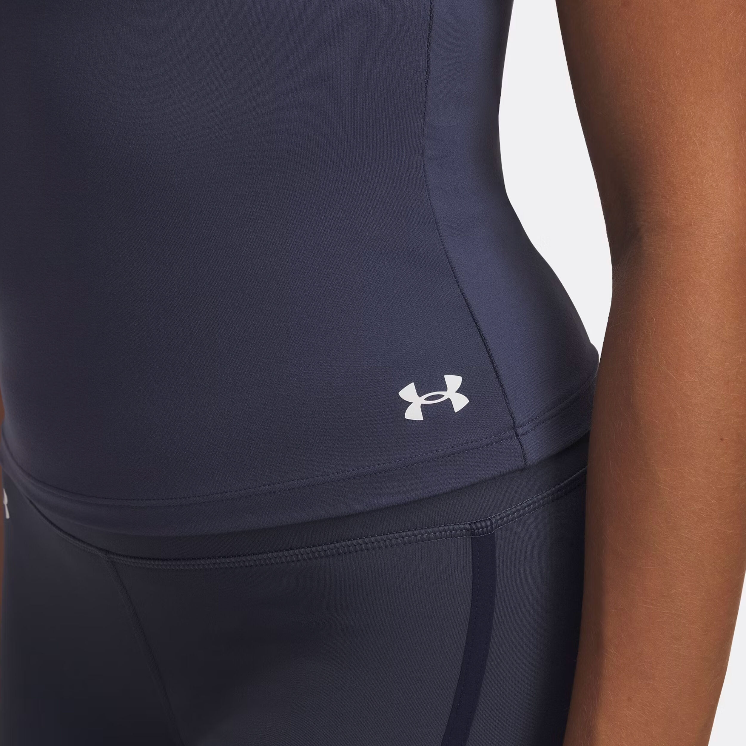Under Armour Motion High Neck Débardeur Tank Top Femmes - Gris