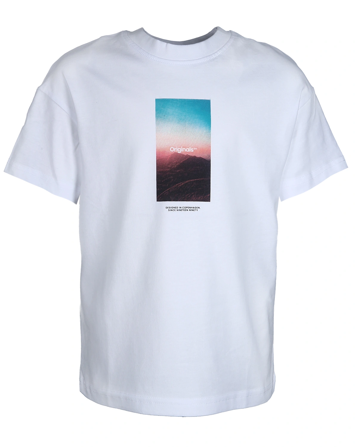 T-Shirt JORVESTERBRO PICTURE in bright white