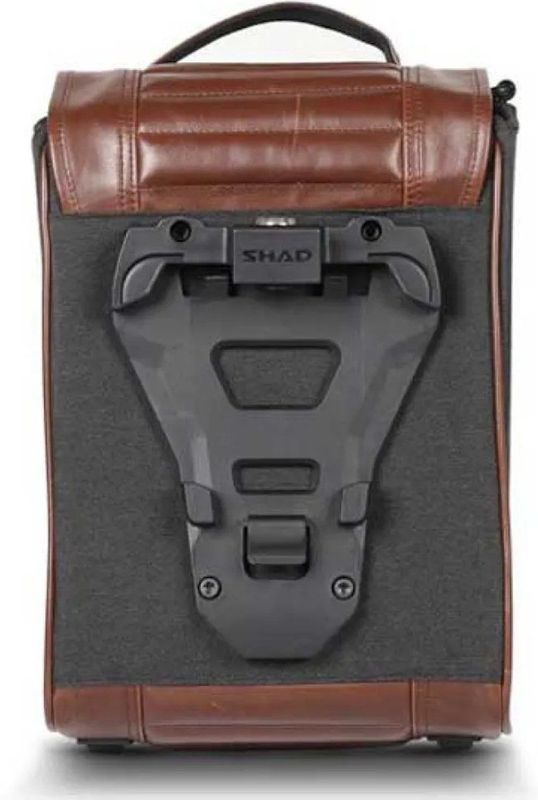 Shad - Sr38 Cafe Racer - Zijzadeltas - Zwart - 10 Liter - Waterdicht