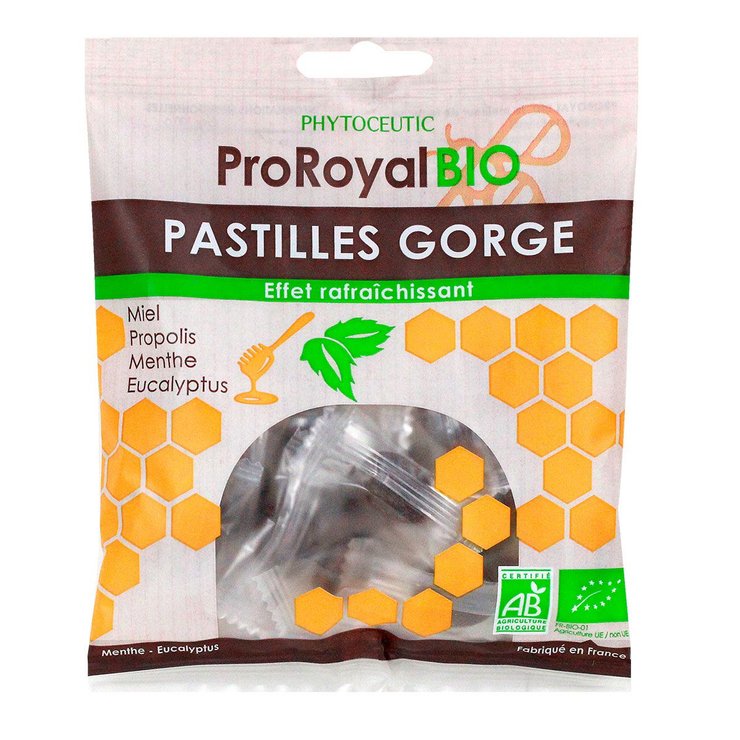 ProRoyal pastilles gorge menthe et eucalyptus x19