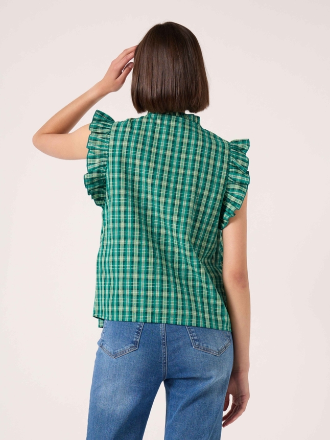 Chemise à carreaux