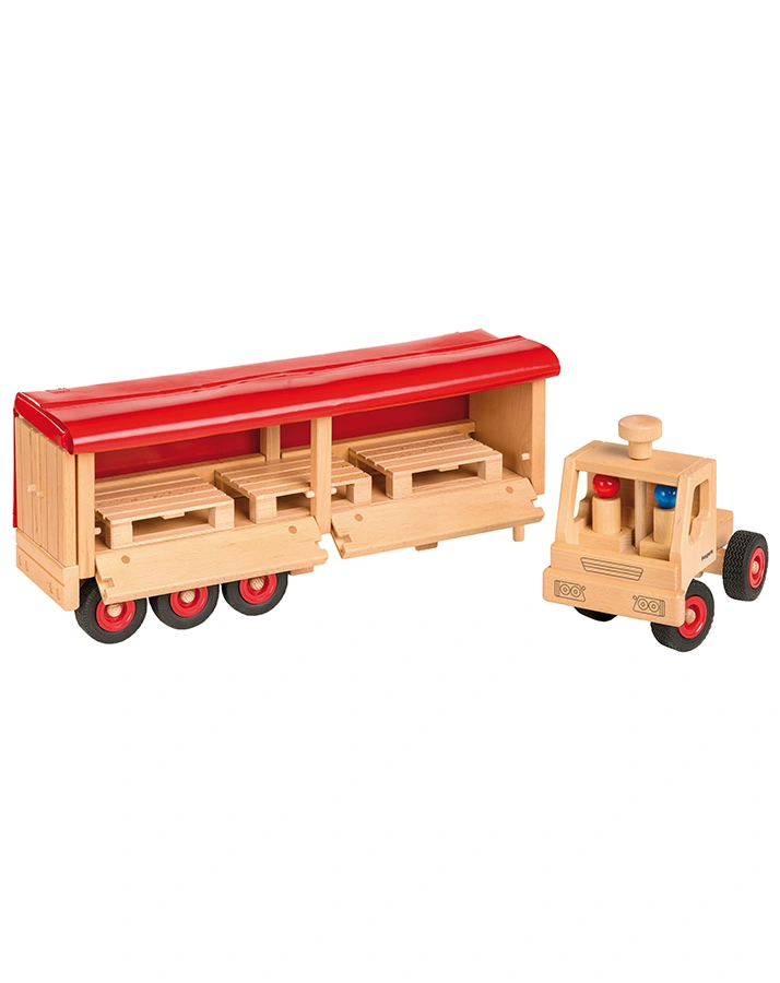Fagus® - 10.81 – Sattelschlepper 4-teilig in rot
