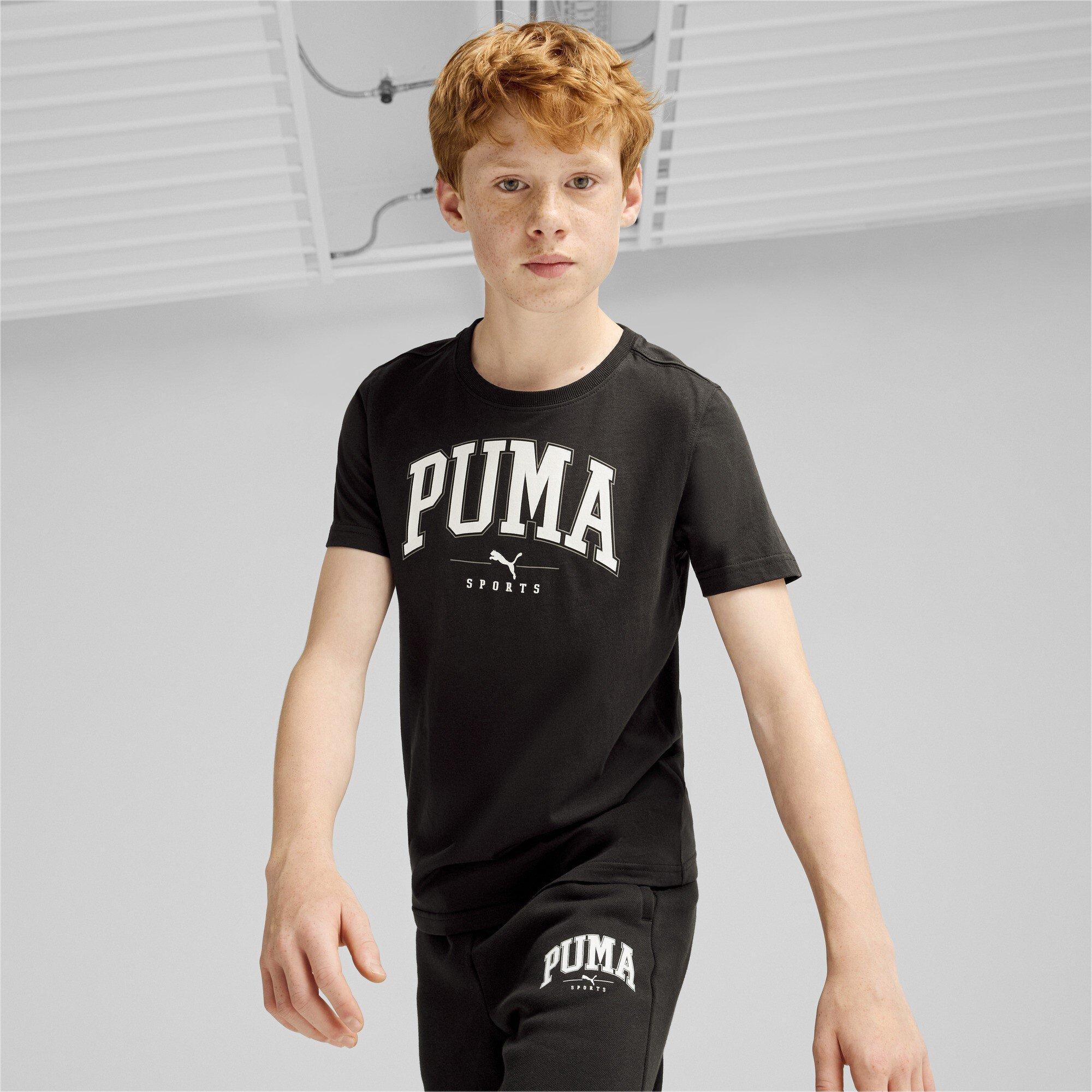 Puma Puma Squad Big Graphic Tee B T-Shirt Unisex Kids