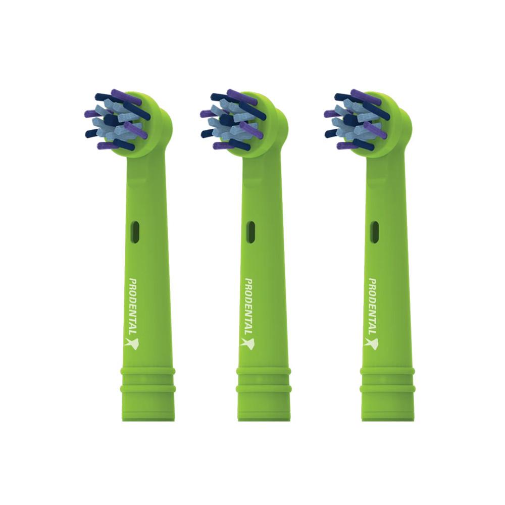 Prodental x3 Brossettes Rotative de Rechange Verte Prodental Multi Action