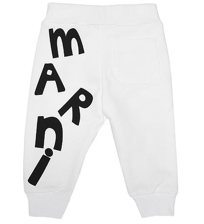 Marni Jogginghosen - Weiß/Schwarz