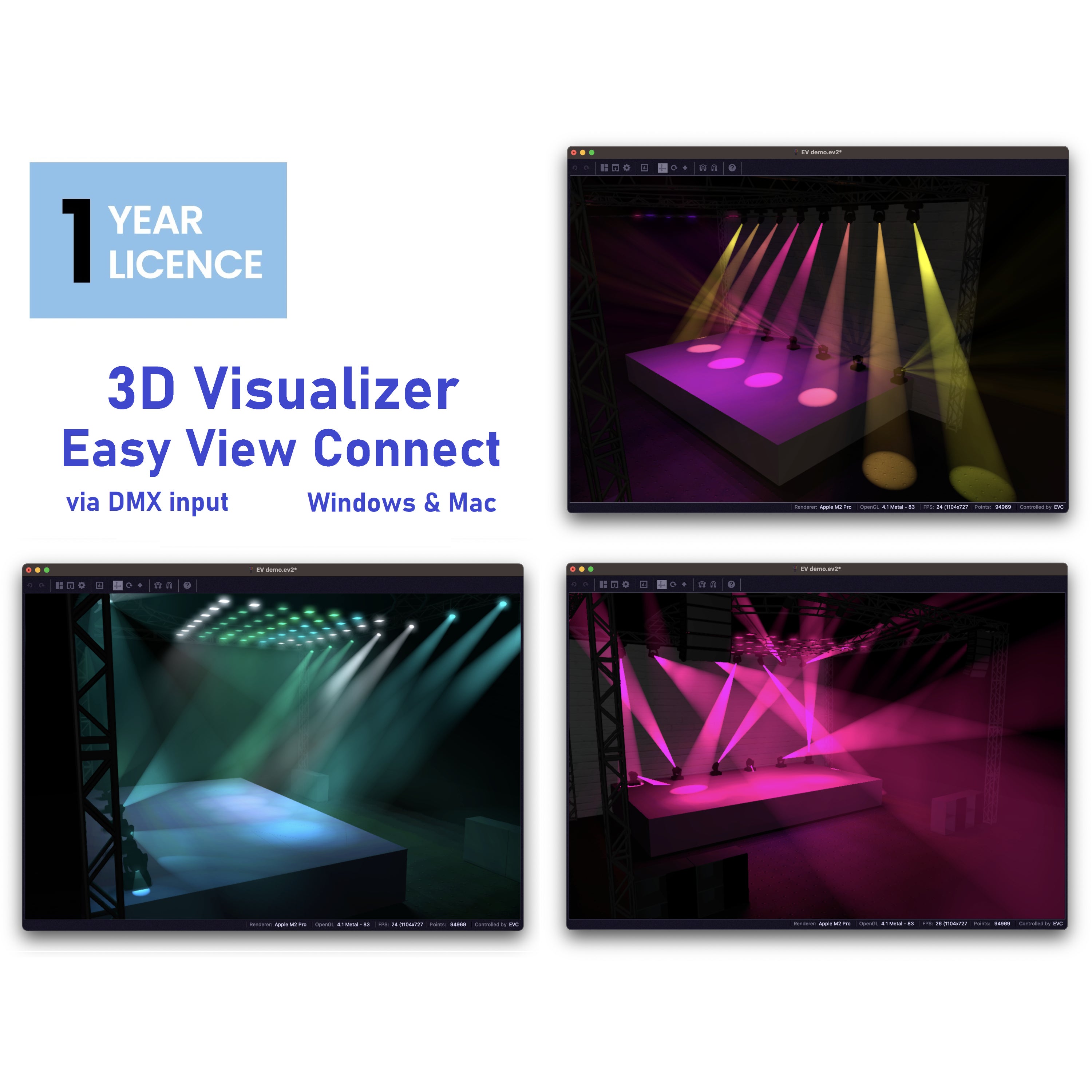 DMXsoft SUSHI-Z1 DMX interface en software