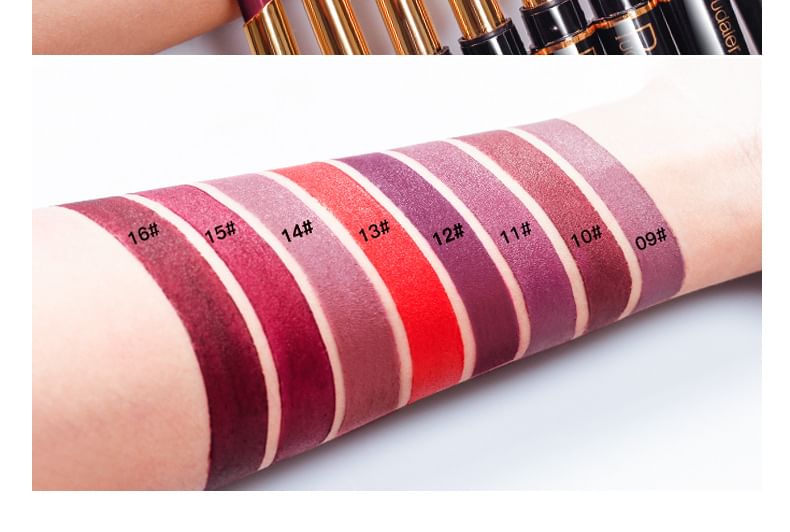 Pudaier - Duo Lipliner & Matte Lippenstift - 16 Kleuren