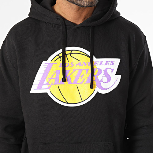 Sweat Capuche Team Logo Los Angeles Lakers Noir