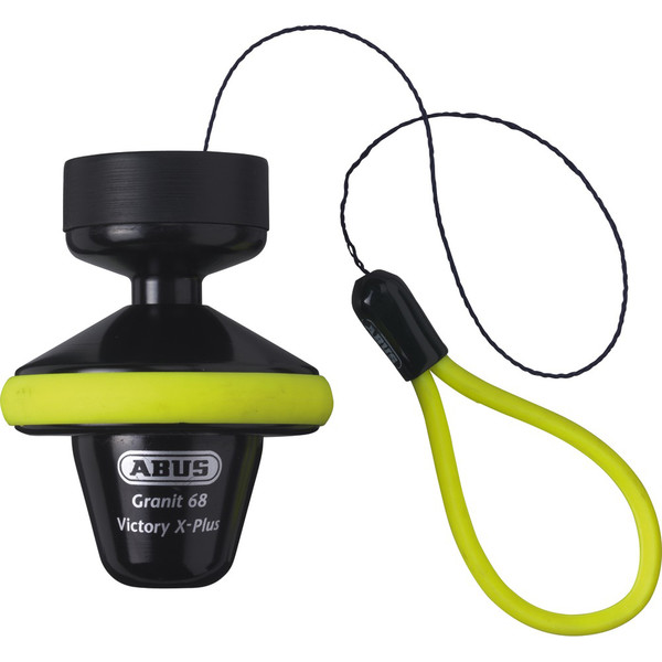 Abus - Bloque-disque Granit Victory X-Plus 68 Roll-Up SRA Noir / Jaune