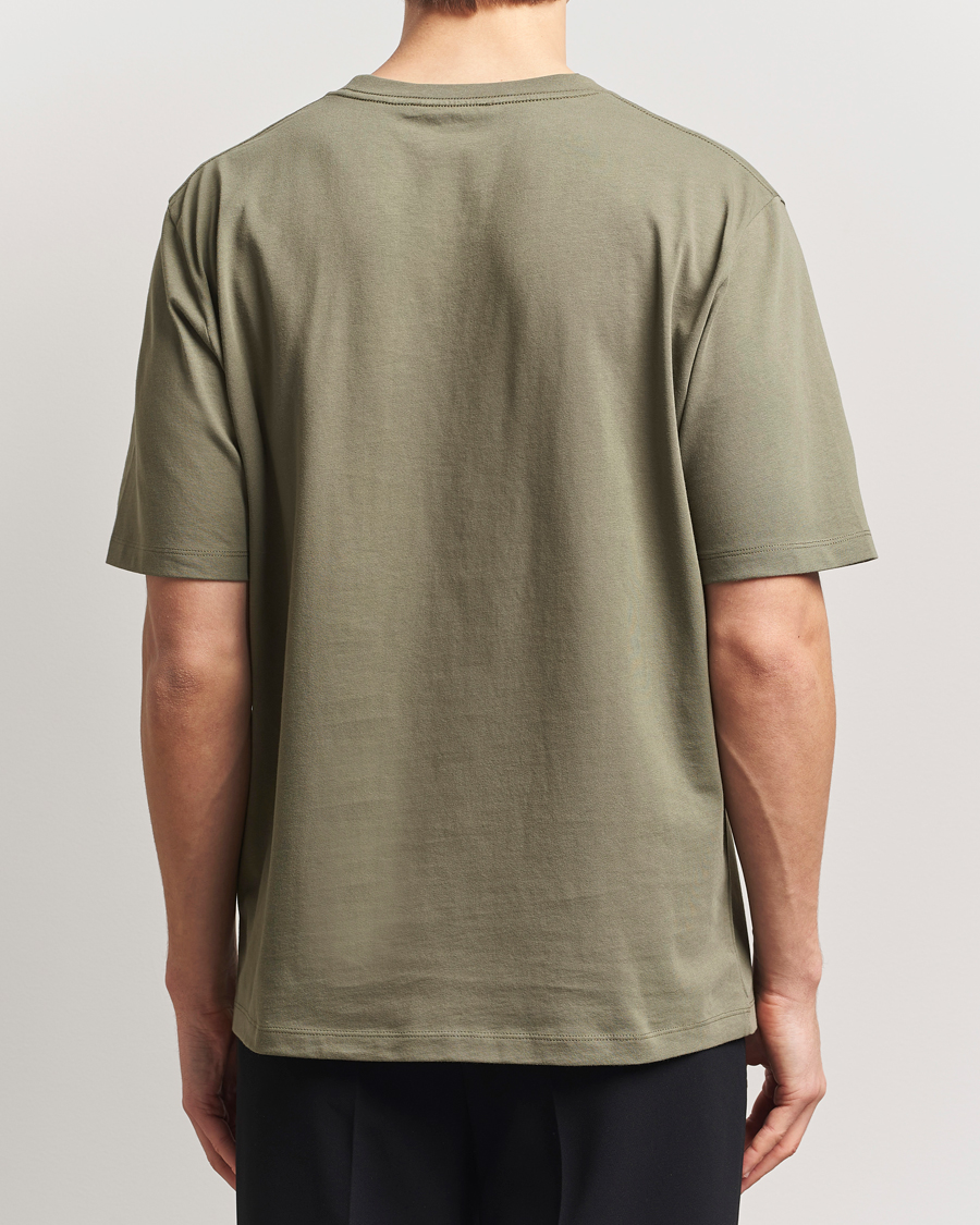 Tiger of Sweden Pro Cotton Logo T-Shirt Dusty Green