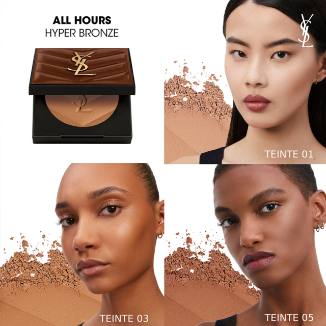 All Hours Hyper Bronze Poudre bronzante et sculptante YVES SAINT LAURENT