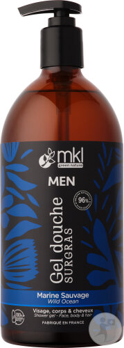 MKL Green Nature Men Gel Douche Marine Sauvage 1l