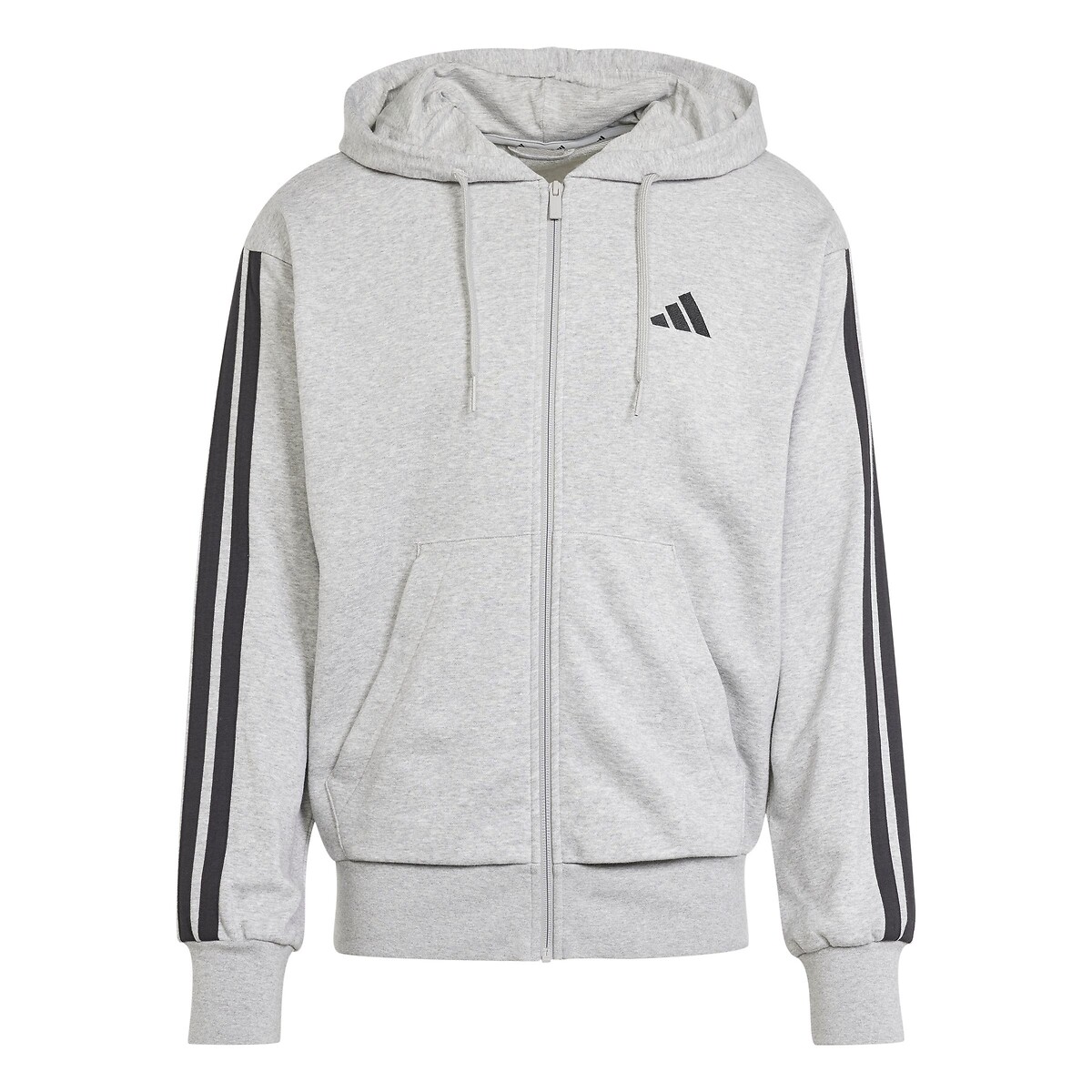 ADIDAS ROUPAS ESPORTIVAS<br>Moletom com zíper Essencial