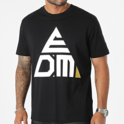 Tee Shirt Oversize Logo Noir Blanc