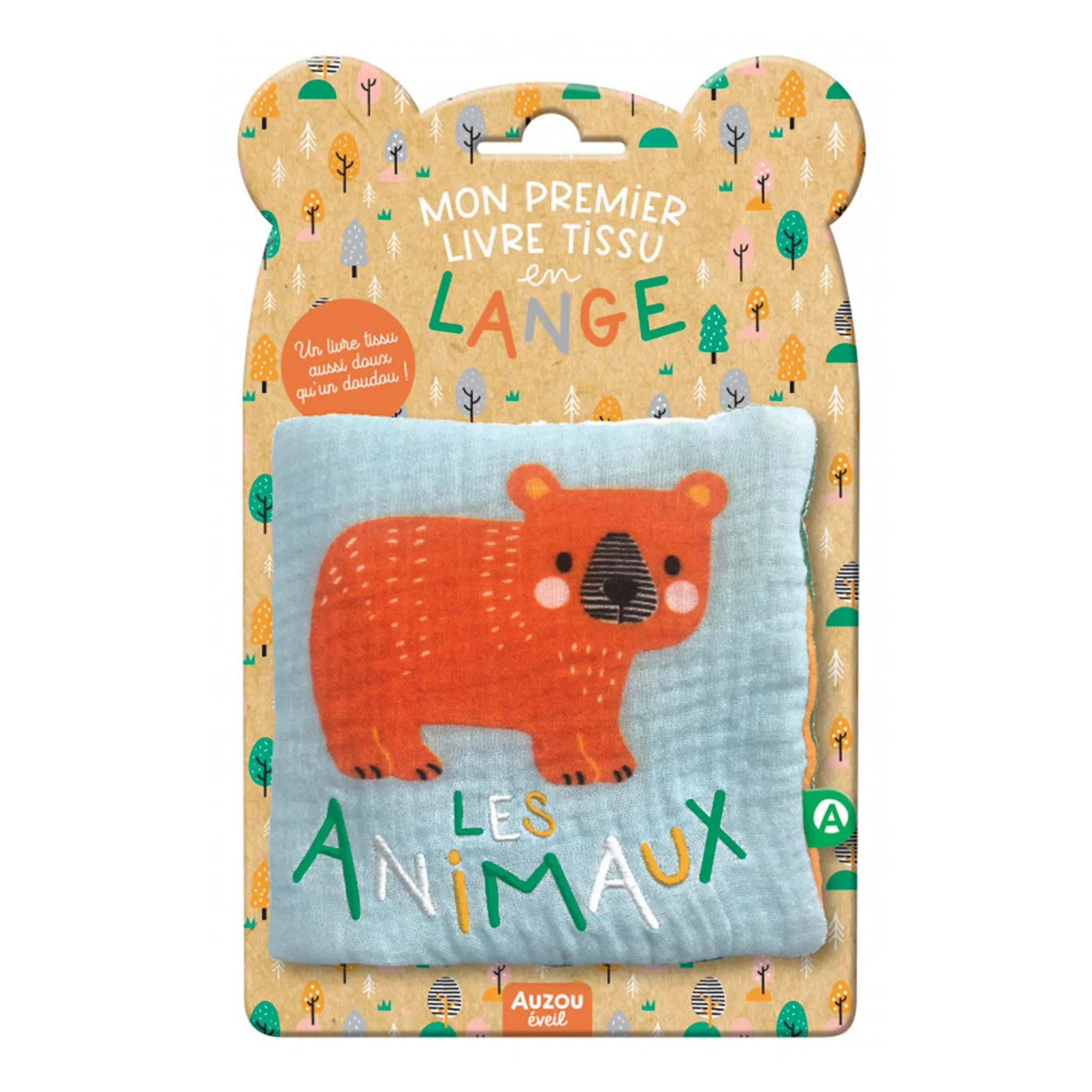 Auzou Mon Premier Livre en Tissu - Les Animaux