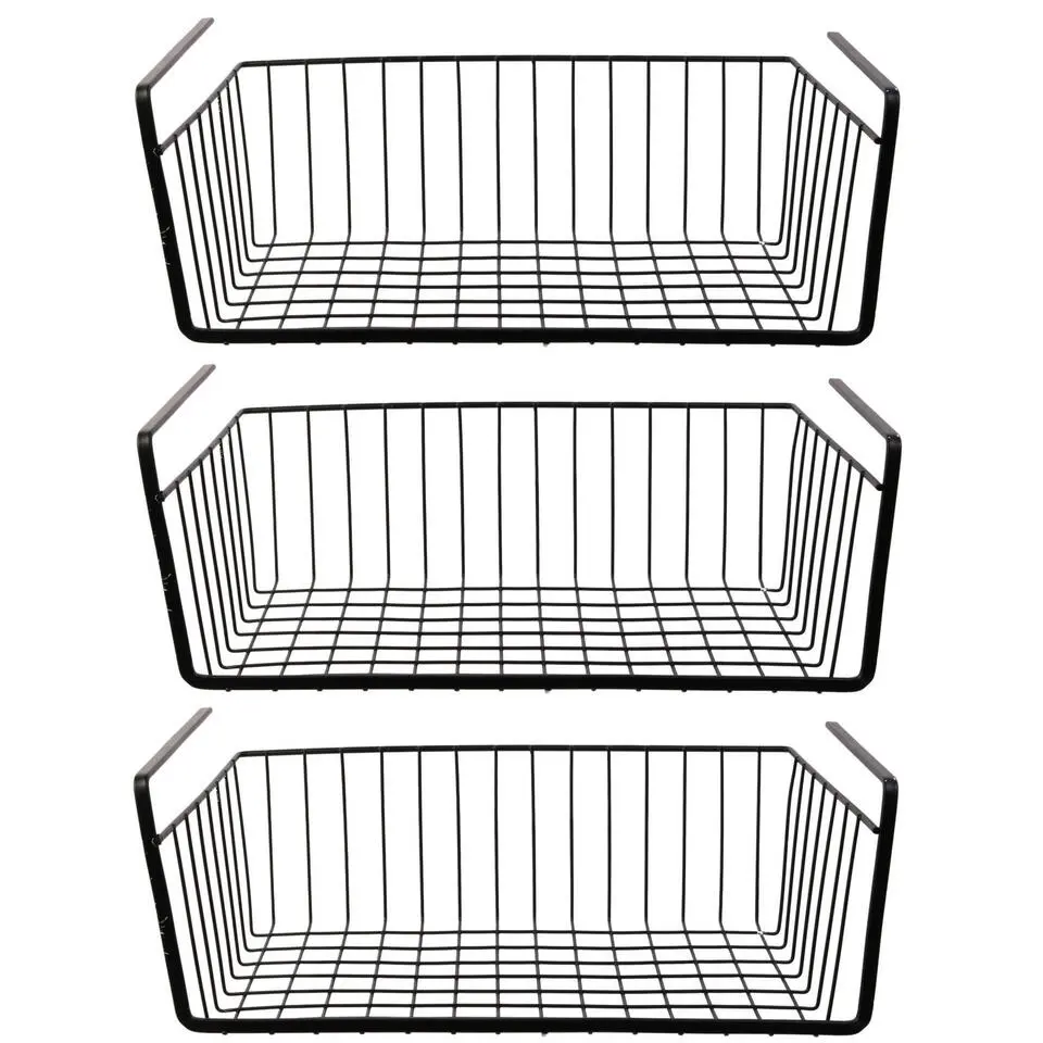 HDF Hangmand voor kast - metaal - 40 x 26 x 14 cm - zwart