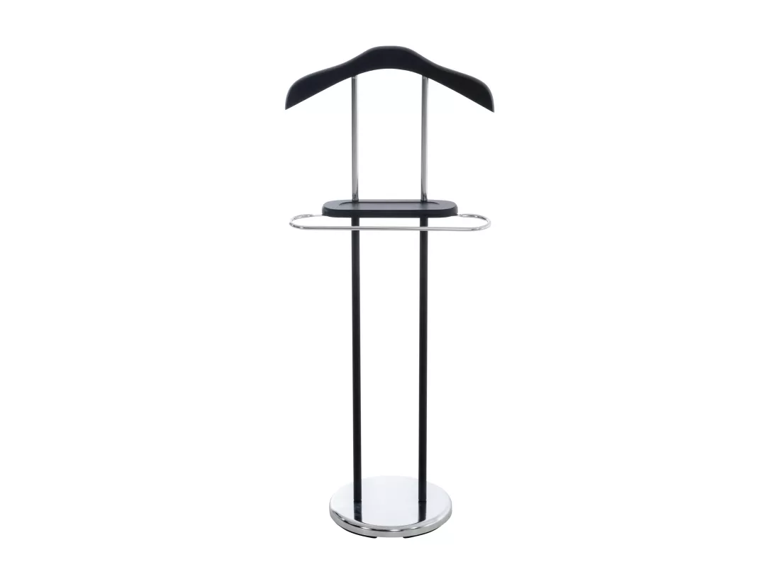 Valet de nuit - Métal - 43 x 28 x 109cm - Wengé - Rodrigo