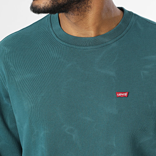 Sweat Crewneck 35909 Bleu Pétrole
