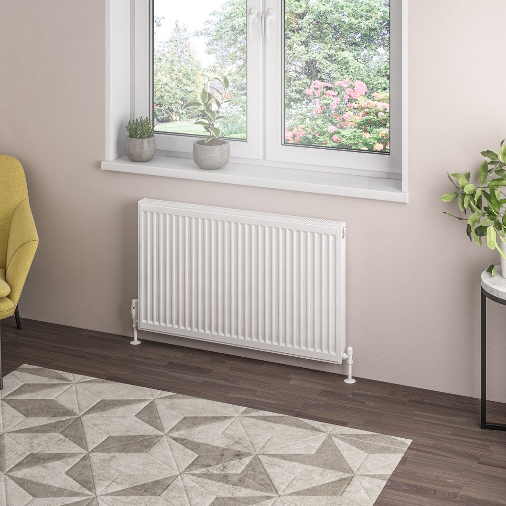 Eastbrook Type 21 paneelradiator 100x60cm 1686W wit glans