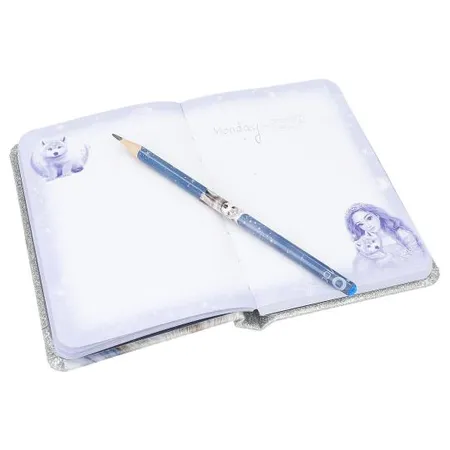 Depesche TOPModel Notizbuch & Bleistift WOLF
