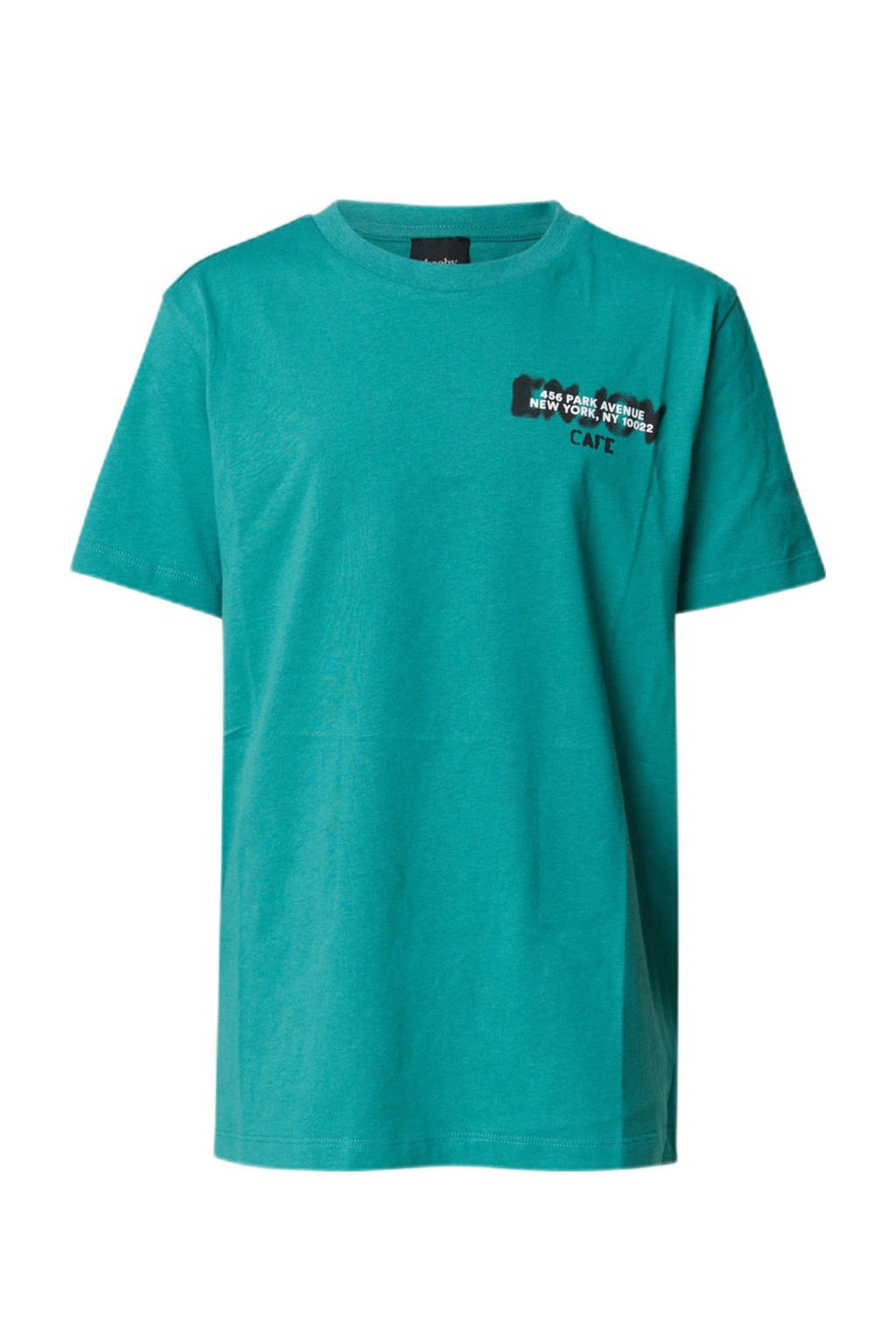 Shoeby T-shirt met backprint groen