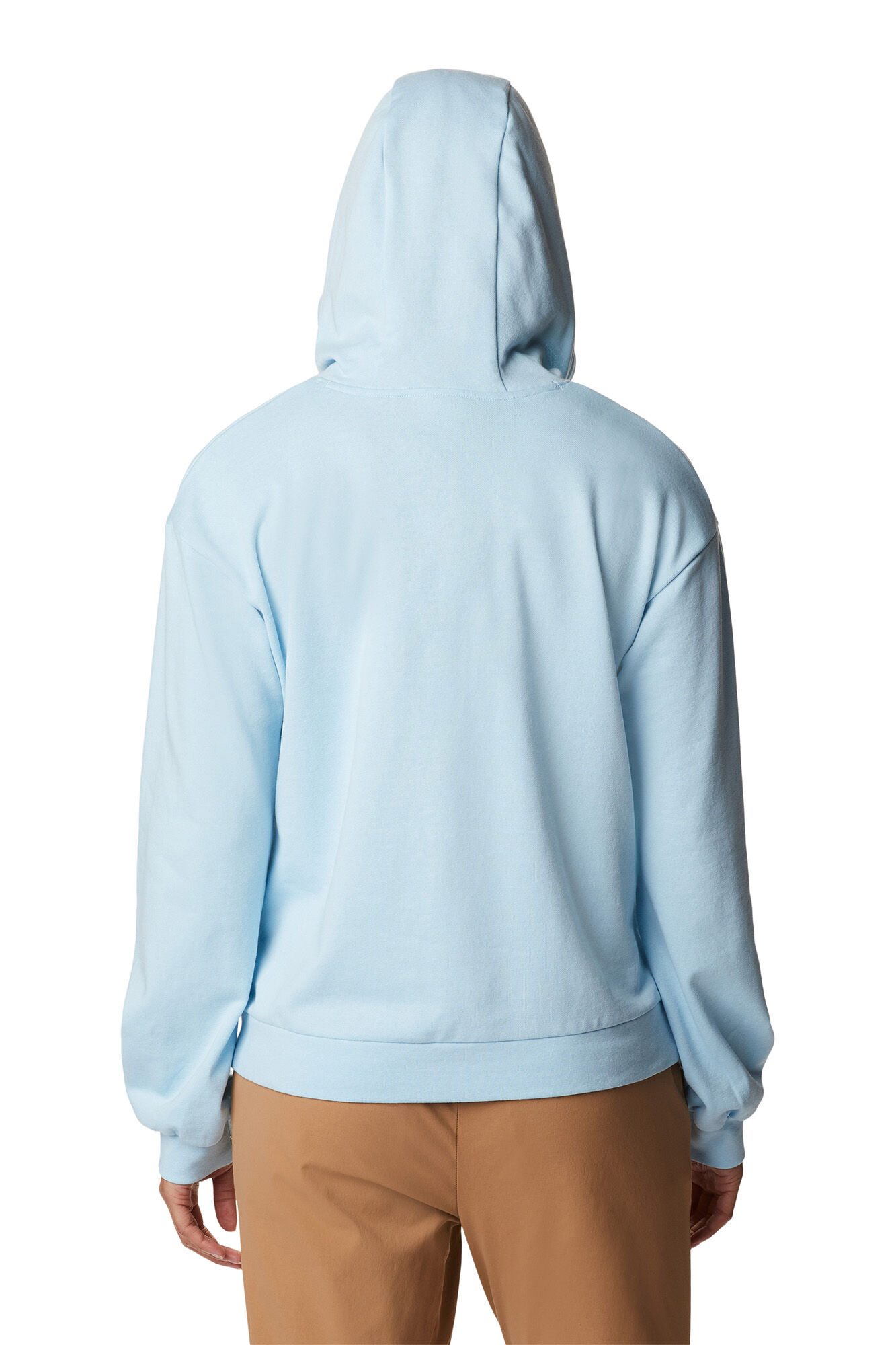 Moletom feminino Columbia Logo™ III French Fleece - Azul Claro