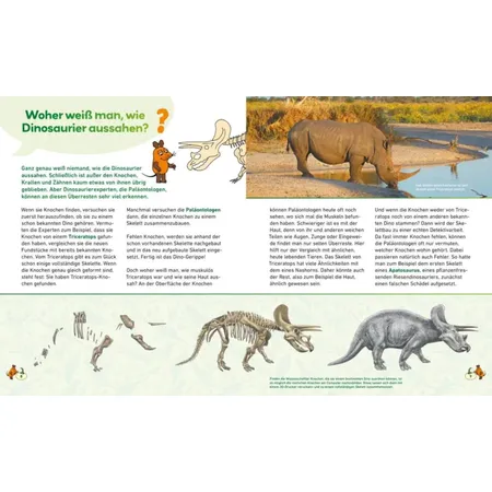 Carlsen Verlag Frag doch mal ... die Maus: Dinosaurier von Heike Tober, Johann Brandstetter