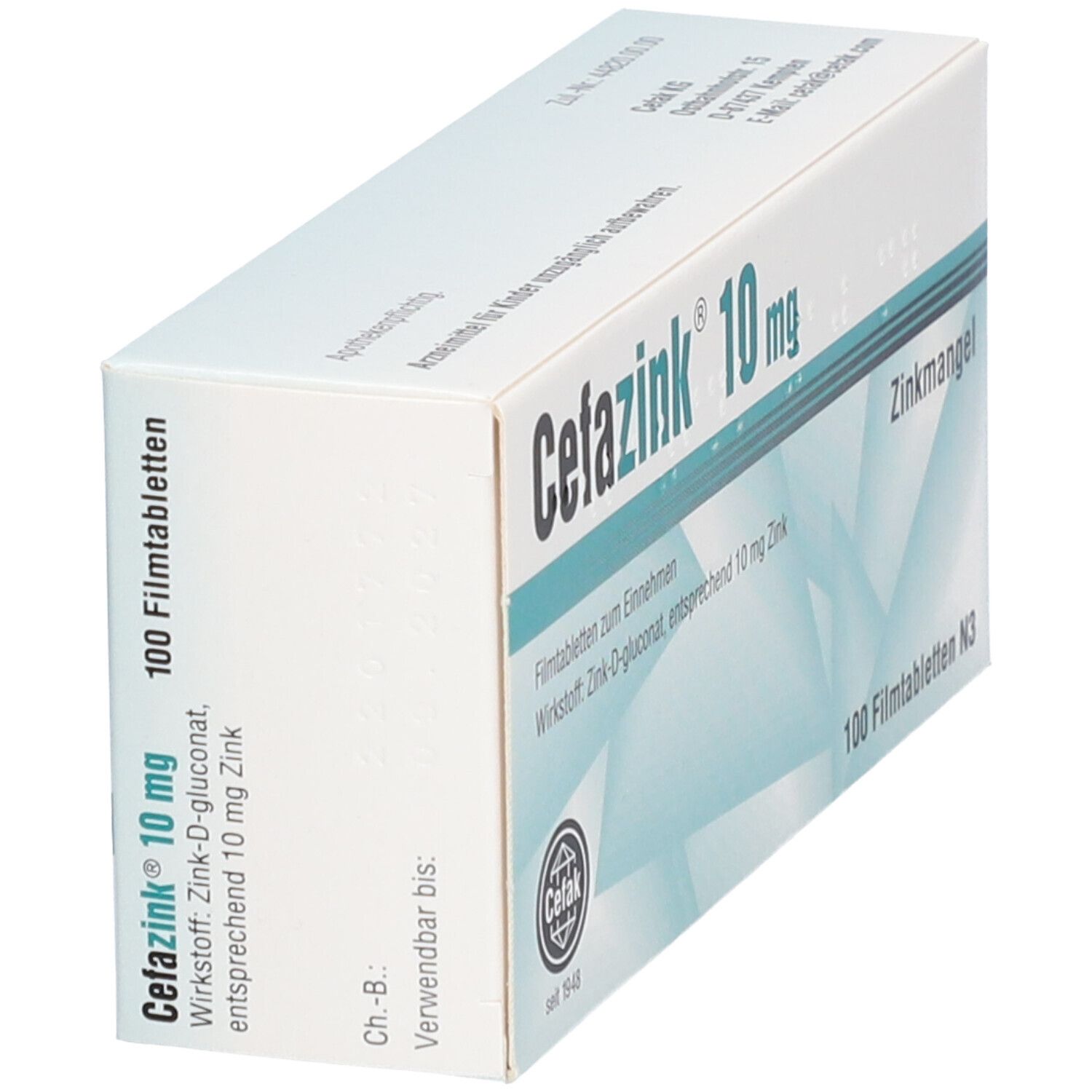 Cefazink® 10 mg