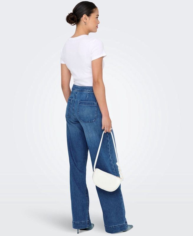 Only - ONLMADISON - Jeans - Medium Blue - Stretchdenim