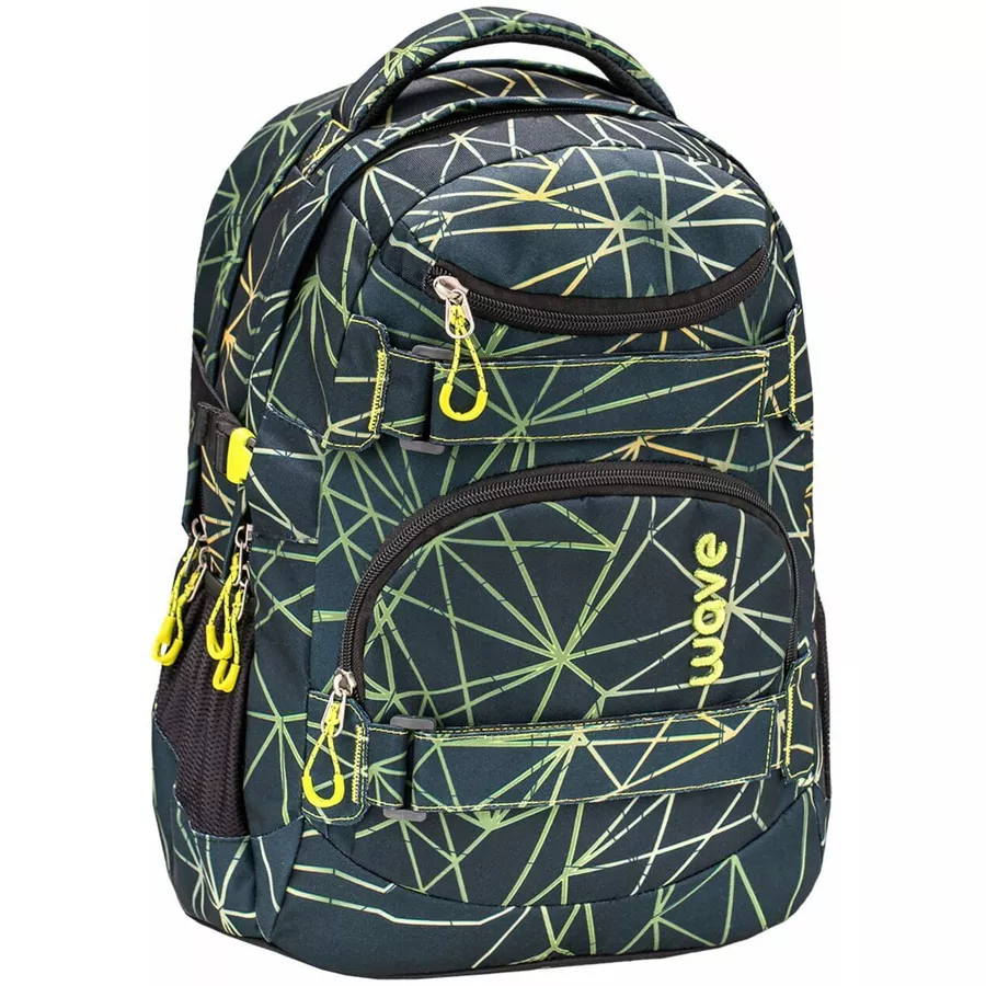 WAVE Rucksack Infinity Stripes Green
